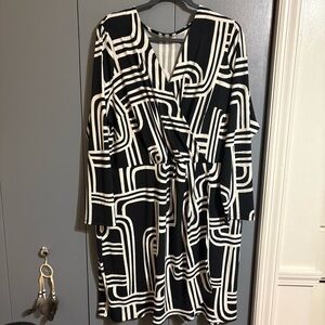 Nine West 2X wrap dress NWT